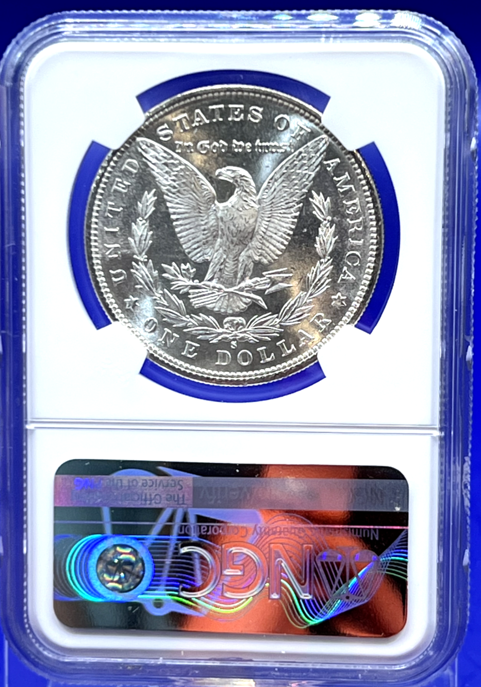 1881-S  Morgan 90% Silver Dollar NGC MS-65 Beautiful Blast White  Sharp Strike