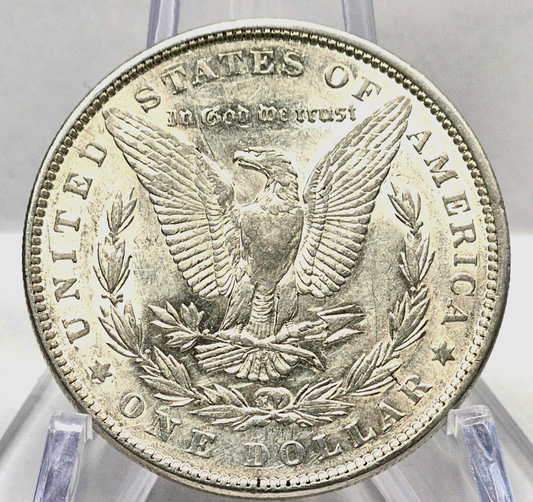 1889 Morgan $1 Dollar 90% Silver Clean Cheeks Very Nice Crisp Details Circulated