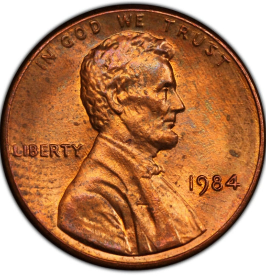 1984 P Lincoln Memorial BU Brilliant Uncirculated 1C From 🔥OBW Bank Roll🔥