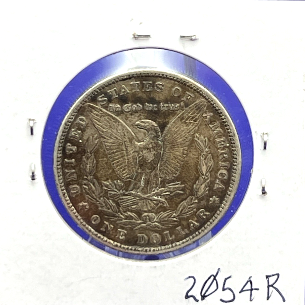 1879 Morgan $1 Dollar 90% Silver BEAUTIFUL Rim Toned Obverse+ Full Toned Reverse