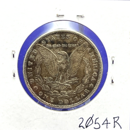 1879 Morgan $1 Dollar 90% Silver BEAUTIFUL Rim Toned Obverse+ Full Toned Reverse