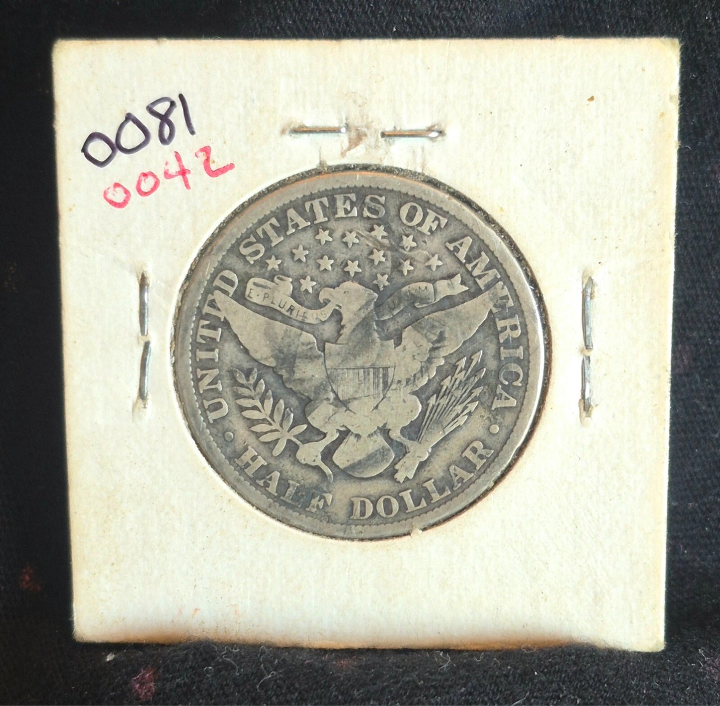 1906 Barber Half Dollar 90% Silver 50C Circulated Condition