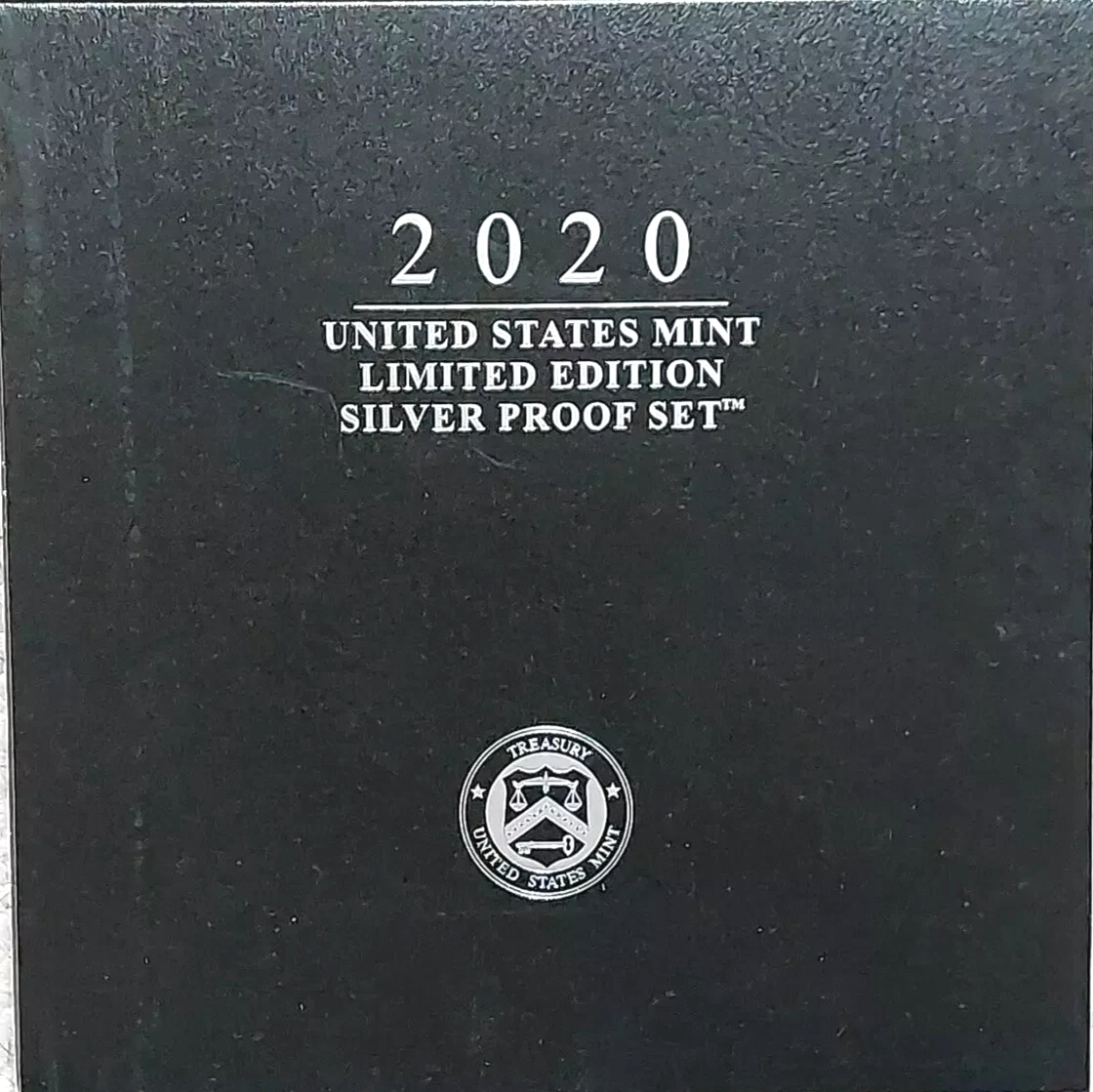 2020-S Silver Proof US Mint Limited Edition 8 Coin Set with Original Box & COA