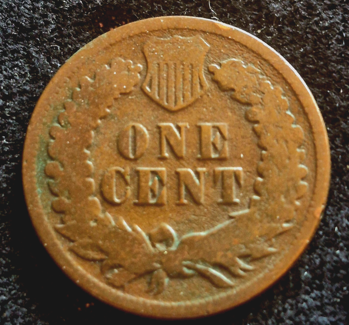 🔥1876 1C BN Indian Cent Penny 💰Premium Date💰 Almost 150 yrs Old AG-G Features
