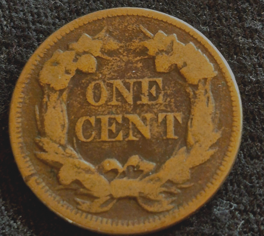 1857 Flying Eagle One Cent Good Detail Only Minted for 3 Yrs the 1st Small Cent