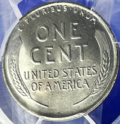 🏅 1943 Lincoln 1C Wheat Penny 🔥 PCGS  MS65 🔥 STEEL CENT SHARP DETAILS ✅