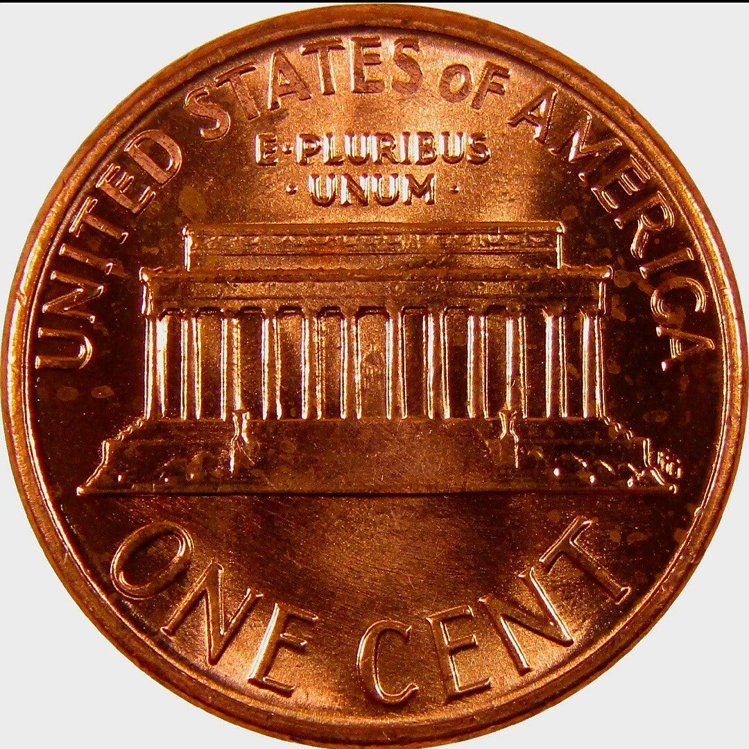 1986 P Lincoln Memorial BU Brilliant Uncirculated 1C From 🔥OBW Bank Roll🔥