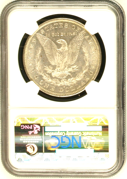 🔥 MS63 1884-O Morgan Silver NGC Graded $1 Dollar Coin 90% Fine