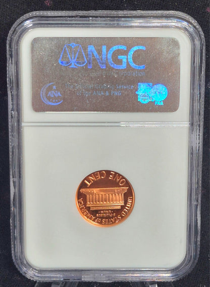 😲 (2) 2005 S Proof Lincoln Cents NGC Grade PF69 RD Red Ultra Cameo 🔥Sequential