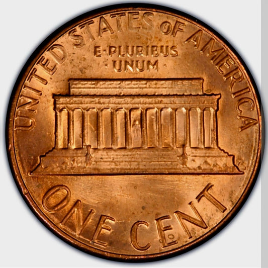 1985 P Lincoln Memorial BU Brilliant Uncirculated 1C From 🔥OBW Bank Roll🔥