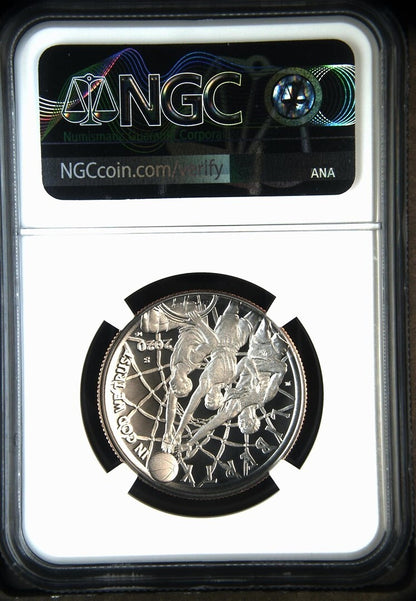 🔥 2020-S Basketball Hall Of Fame Commemorative 50c NGC PF 70  UC TO