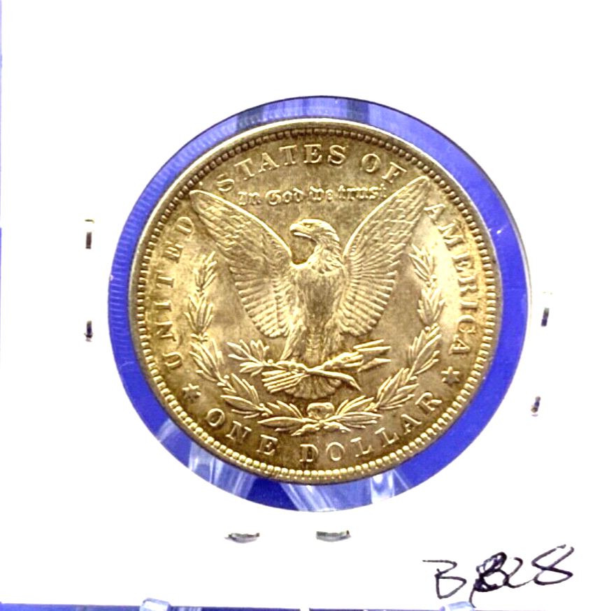 1889 TONED Morgan 90% Silver Dollar BU UNCIRCULATED Gem Shiny Bright