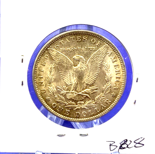 1889 TONED Morgan 90% Silver Dollar BU UNCIRCULATED Gem Shiny Bright