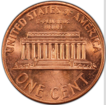 1989 P Memorial BU Brilliant Uncirculated 1C 🔥From OBW Bank Roll🔥