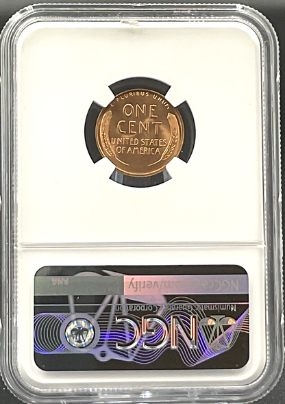 ✅  1954 D  Lincoln 1C Wheat Penny 🔥 NGC MS 65 RD - Crisp Cent Details  ✅