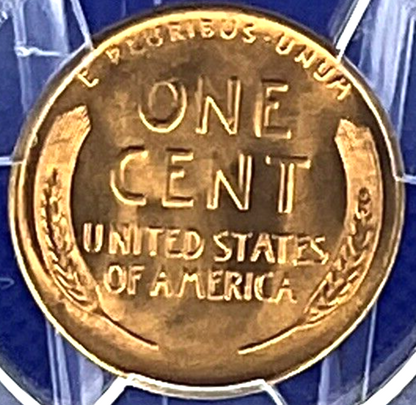 🏅 1946-S Lincoln 1C Wheat Penny 🔥 PCGS  MS66RD 🔥 RED LUSTER SHARP DETAILS ✅