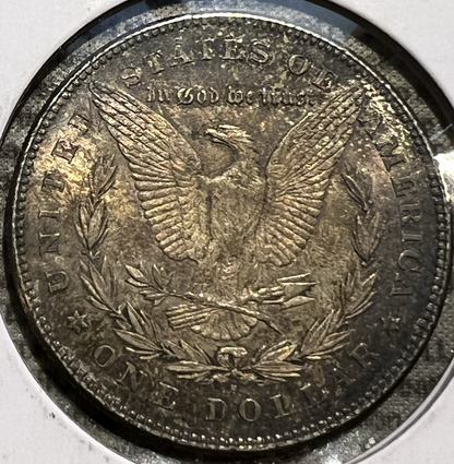 1878 FIRST YEAR Morgan $1 Dollar 90% Silver SUPER Toned Sharp INCREDIBLE Detail