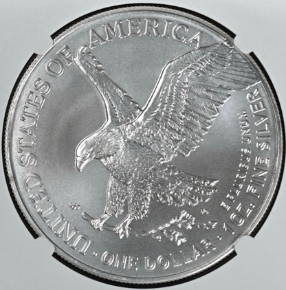 2025 American Silver Eagle $1 NGC MS70 OFFICIAL RED BOOK LABEL .999 Silver