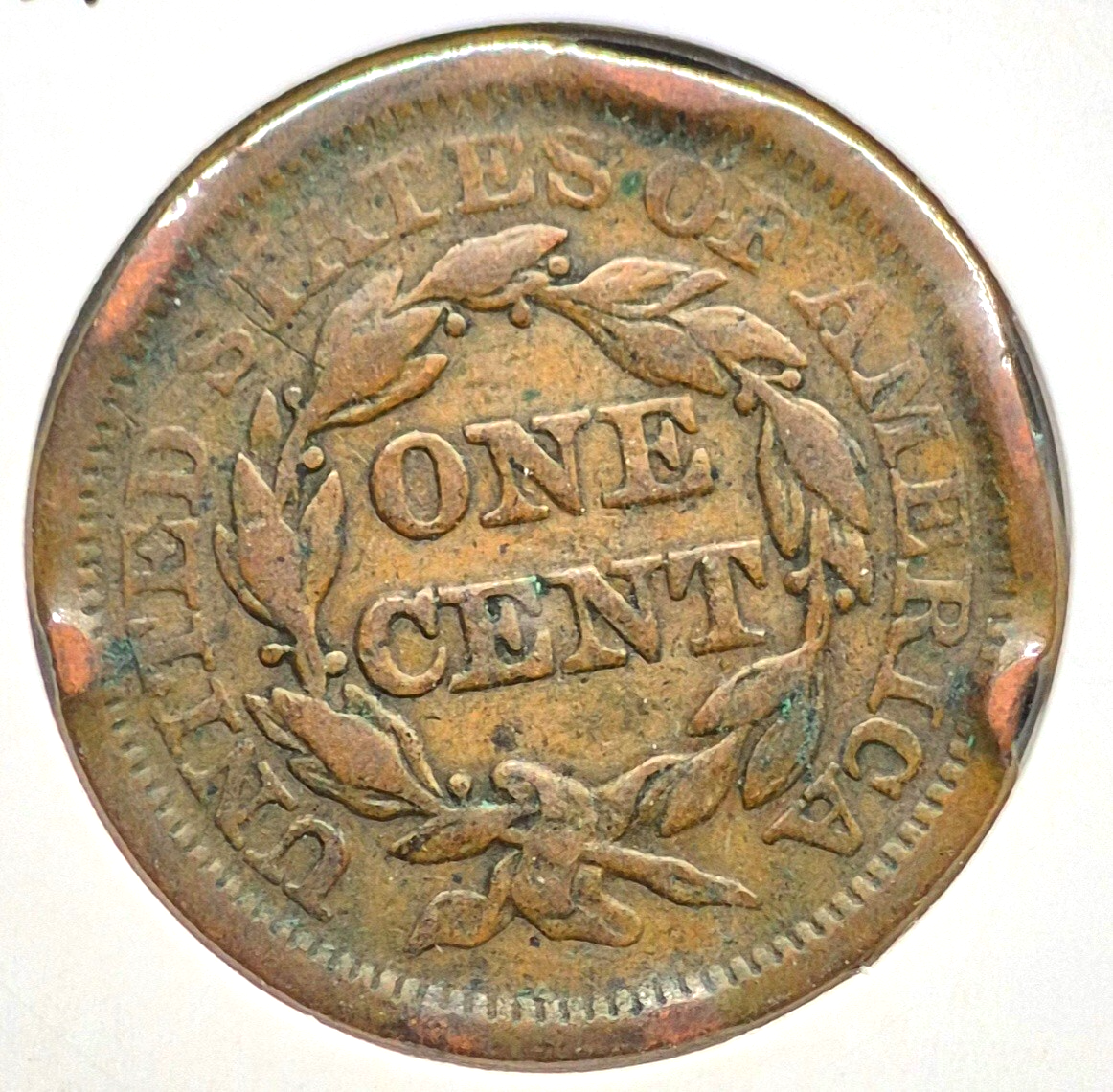 1850 Braided Hair Large Cent 🔥Very Nice Crisp Details🔥