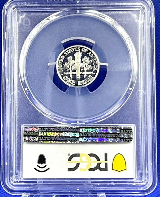 2003 S 10C Roosevelt Dime Proof ✅ PCGS  🔥  SILVER🔥  PR69 DCAM  ✅ Blue Label