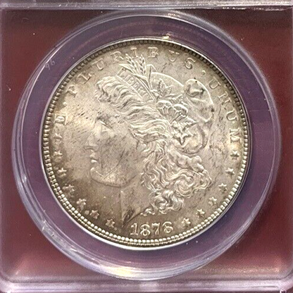 1878 P 7TF Rev 78 ANACS MS62 VAM-116C Hit List 40 Morgan Silver Dollar Top 30!