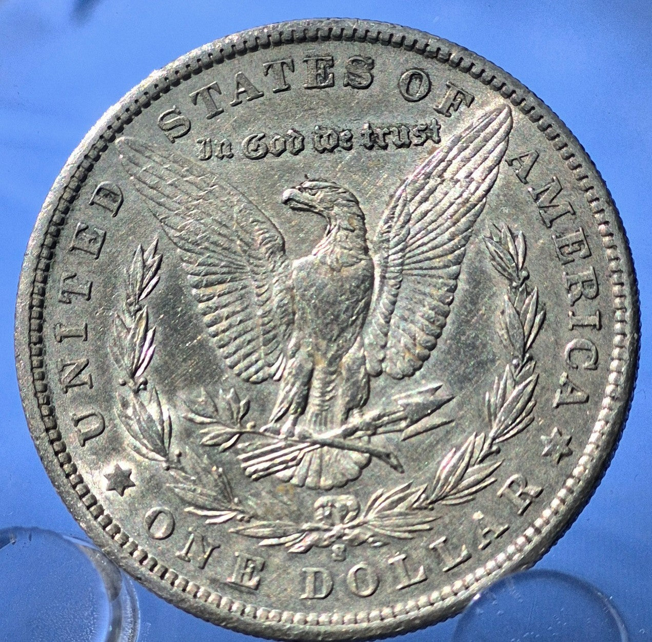 1901-S Morgan 90% Silver Dollar Shiny, Bright, Coin PL Strong AU-MS Features