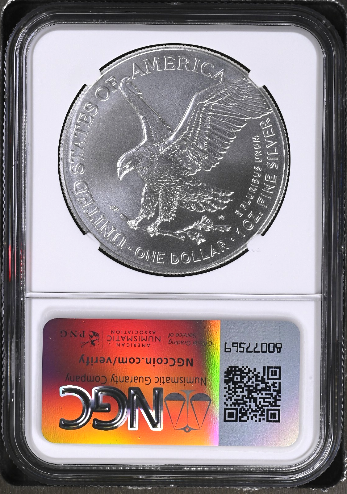 2024 American Silver Eagle NGC MS 70 Newly Graded .999 1oz Silver Coin