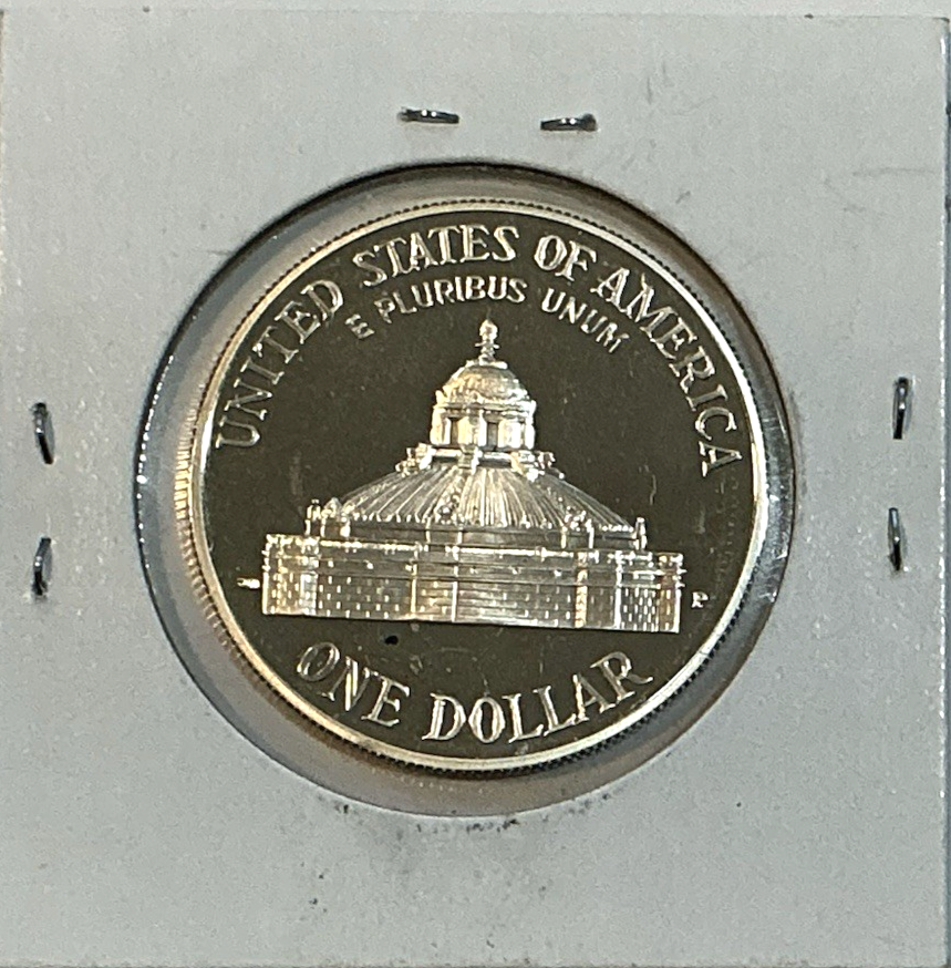 ⭐️  2000-P Library of Congress 90% Silver Dollar Commemorative $1 Coin US Mint