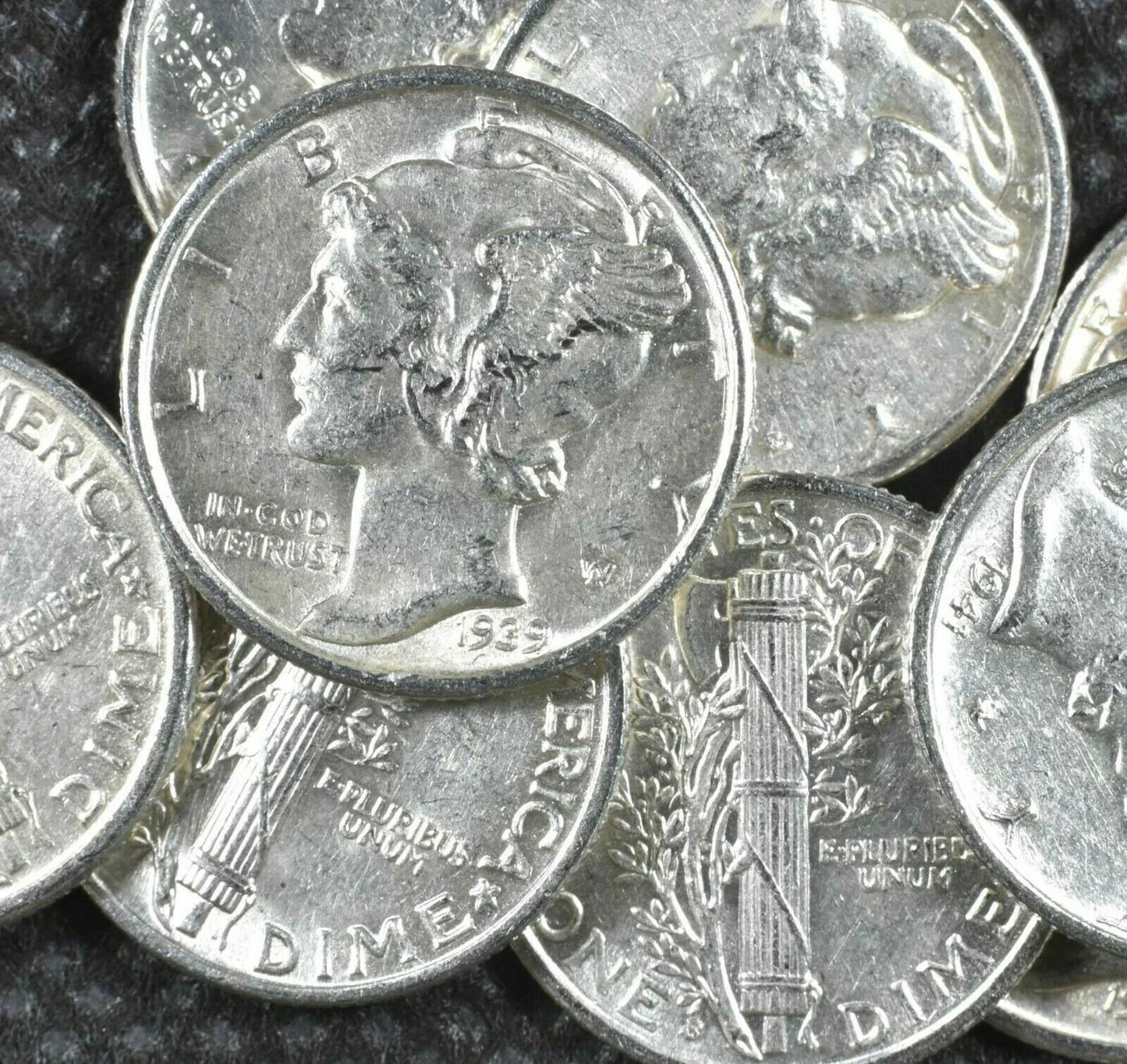✯ 1 oz UNCIRCULATED 90% Silver US Coins Bullion Pre-1965✯ UNC BU OLD COIN Lot ✯