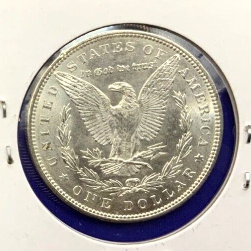 1887 Morgan 90% Silver Dollar BU Gem Shiny, Bright, Well Struck Coin
