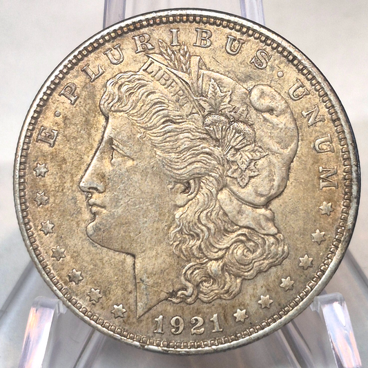 1921 Morgan $1 Dollar 90% Silver🔥Extra Nice Crisp 62 Like Details🔥 Circulated