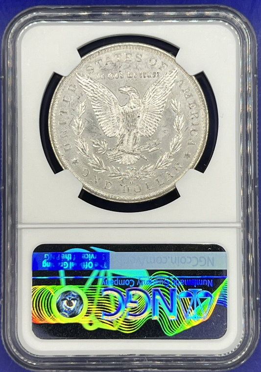 MS64+ 1884-O Morgan Silver Dollar NGC Graded  $1 Coin 90% Fine Beautiful Shine