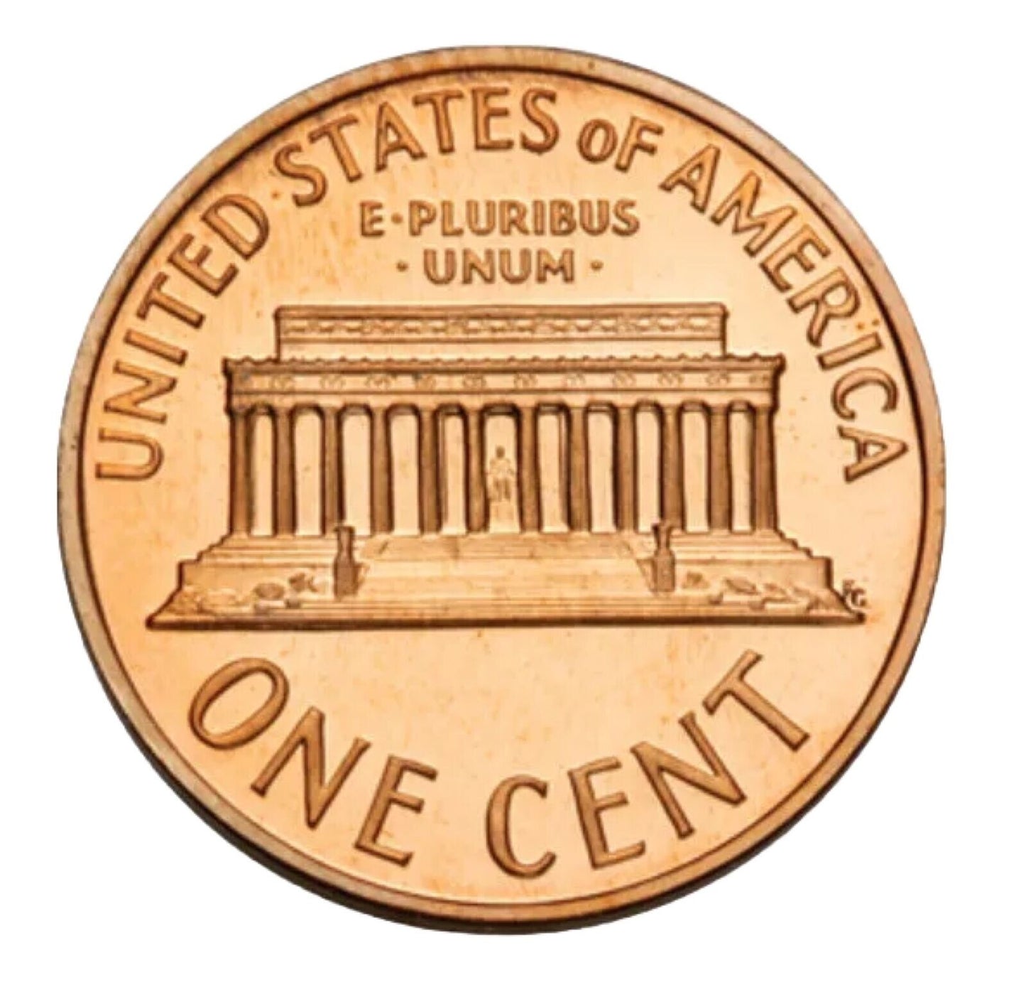 ✅ 1963 D BU Lincoln Memorial UNCIRCULATED Shiny Red From OBW Mint Roll Coins NOS