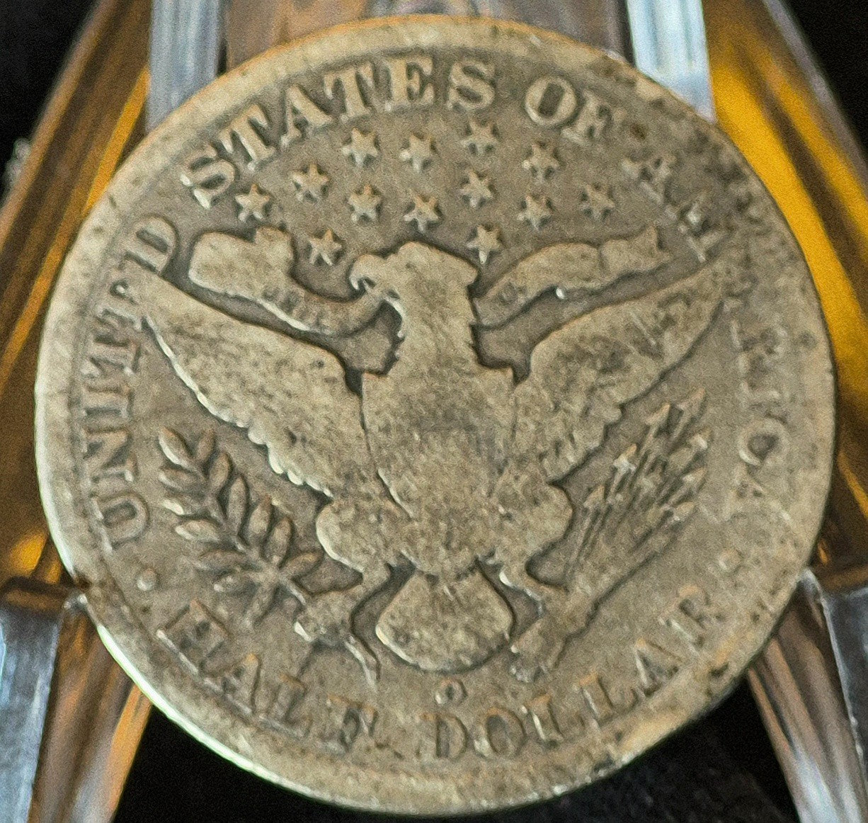 1895 New Orleans Barber Half Dollar 90% Silver 50C Good+ Partial Motto