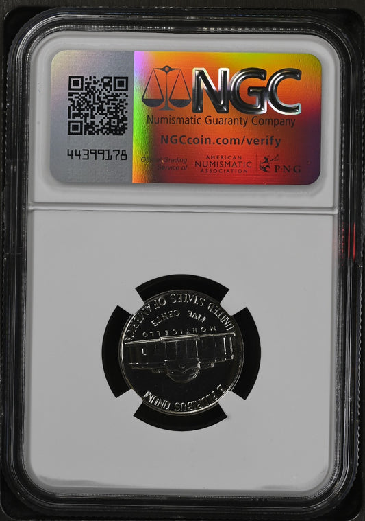 ✅  1963 Proof  Nickel NGC Certified PF 68 Thomas Jefferson Label White House