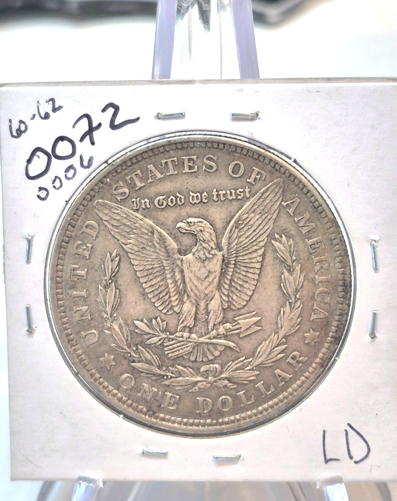 1921 Morgan $1 Dollar 90% Silver🔥Extra Nice Crisp 62 Like Details🔥 Circulated