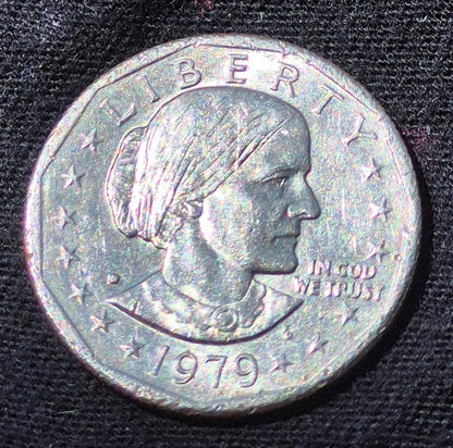 1979 D Susan B Anthony Dollar First Year Minted