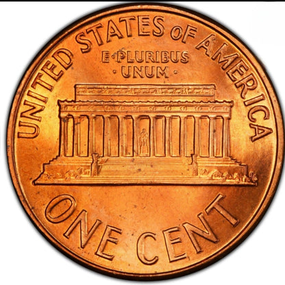1963 P Lincoln Memorial BU Brilliant Uncirculated 1C From 🔥OBW Bank Roll🔥