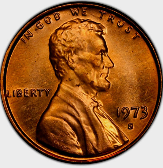 1973 S Lincoln Memorial BU Brilliant Uncirculated 1C From 🔥OBW Bank Roll🔥