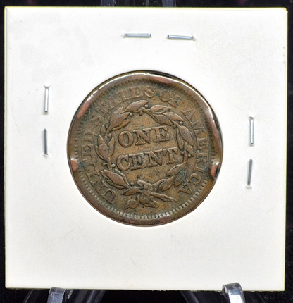 1850 Braided Hair Large Cent 🔥Very Nice Crisp Details🔥