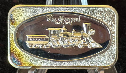 "The General" 15 Grains Vintage Silver Bar from The American Royal Mint, Toned