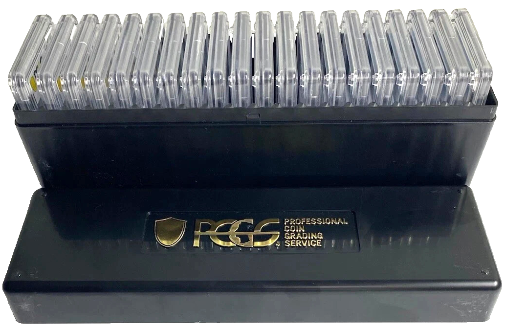 {20} Roosevelt Dime Proof Coins PCGS PR69DCAM + PCGS Hard Case & 100 Coin Bags