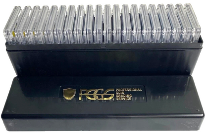 {20} Roosevelt Dime Proof Coins PCGS PR69DCAM + PCGS Hard Case & 100 Coin Bags