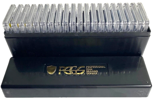 {20} Roosevelt Dime Proof Coins PCGS PR69DCAM + PCGS Hard Case & 100 Coin Bags