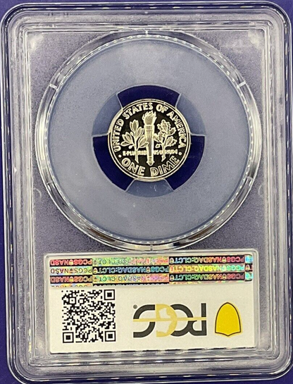 1992 S Roosevelt PROOF Dime PCGS PR70 DEEP CAMEO  💰Shiny Collectable 10c Coin