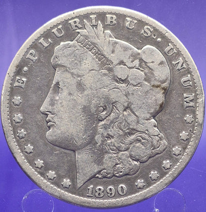 ✅ 1890-CC Morgan 90% Silver $1 Dollar Carson City Better Date Collectible Coin