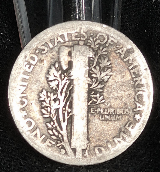 1917 D MERCURY DIME BETTER DATE🥈90% SILVER🥈  SELLING AS SHOWN 10C