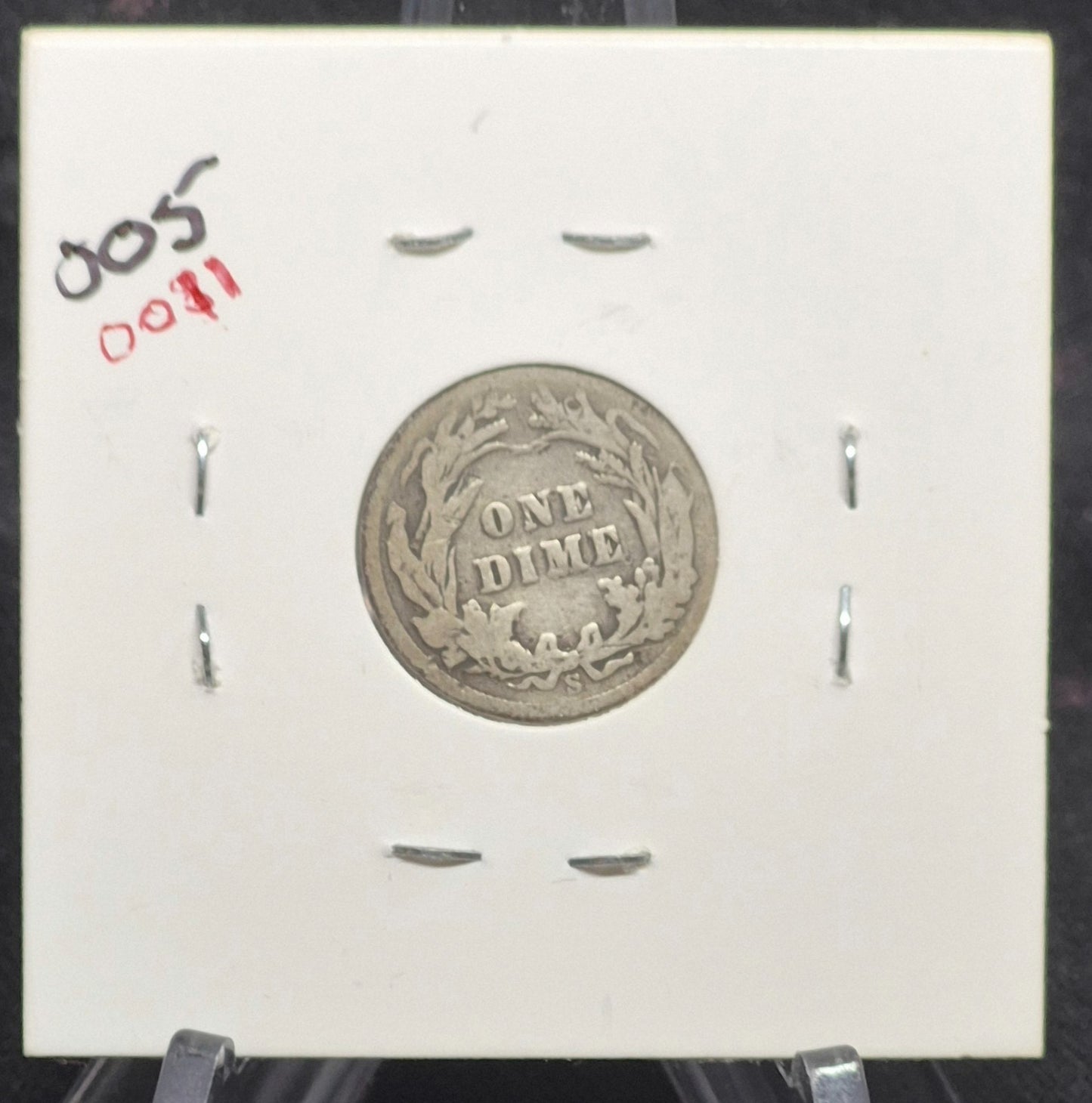 1900 S Barber Dime 🥈90% Silver🥈Good Detailed Circulated Condition