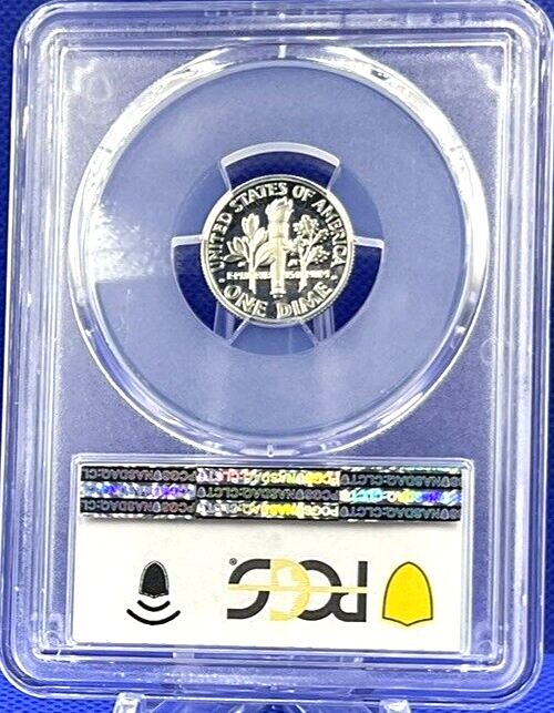 1994 S 10C Roosevelt Dime Proof ✅ PCGS  ✅  PR69 DCAM 🔥 Blue Label