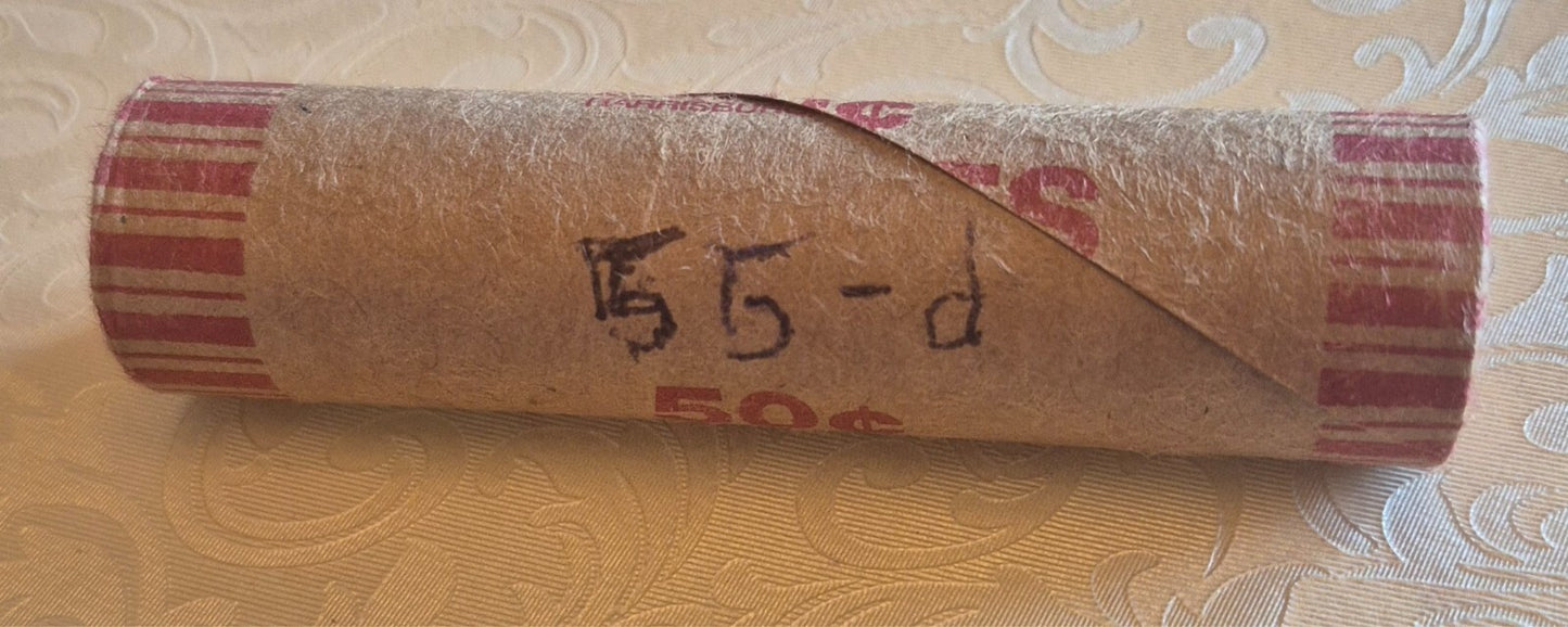 1955 Denver Wheat Back BU Brilliant Uncirculated 1C🔥From OBW Bank Roll🔥